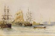 Stanley, Owen Leaving Sydney Harbour for Bass Strait oil painting picture wholesale